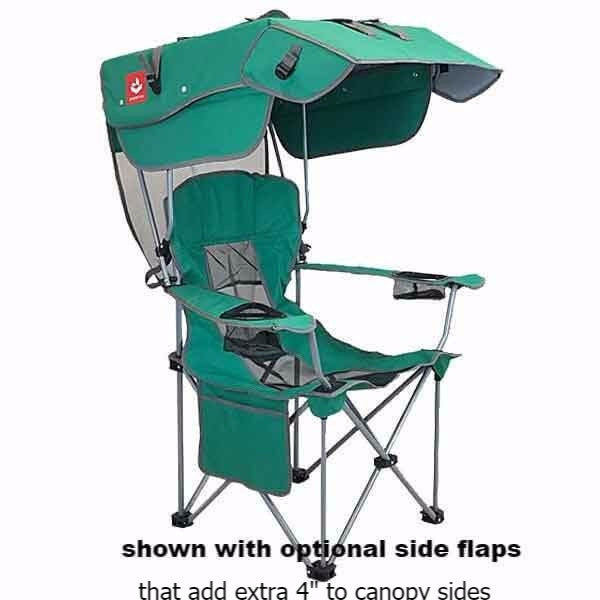 Portable Camping Chairs with Shade Canopy,Folding Outdoor Canopy